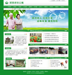 老年公寓网站建设